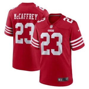 49ers scarlet christian mcCaffrey