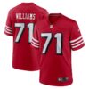 49ers scarlet trent williams