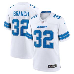 Brian Branch Lions White