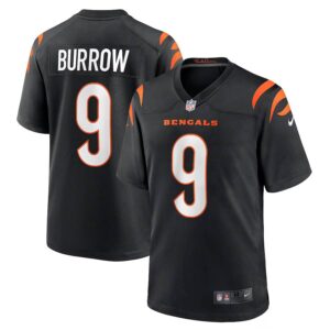 Joe Burrow Bengals Black