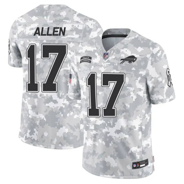 Josh Allen Bills Arctic Camo