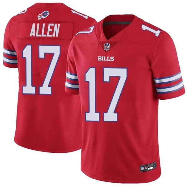 Josh Allen Bills Red