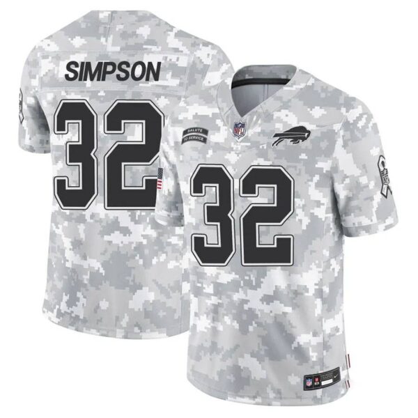 O. J. Simpson Bills Arctic Camo