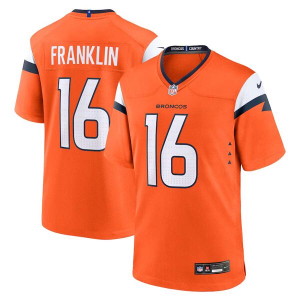 Troy Franklin Broncos Orange